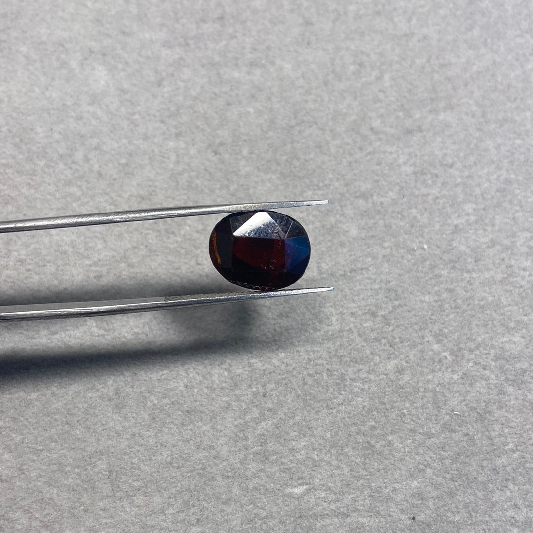 7.31 Carat Black Gomed Garnet Lab Tested