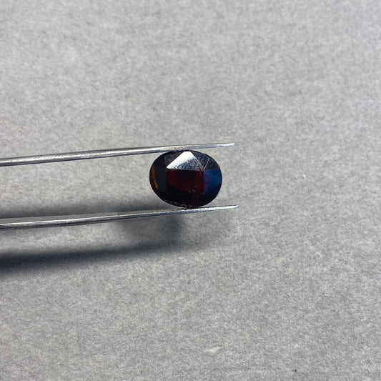 7.31 Carat Black Gomed Garnet Lab Tested