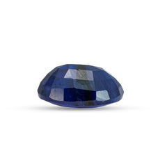 6.51 Carats Natural Blue Sapphire (Neelam) Stone - 09/08-47