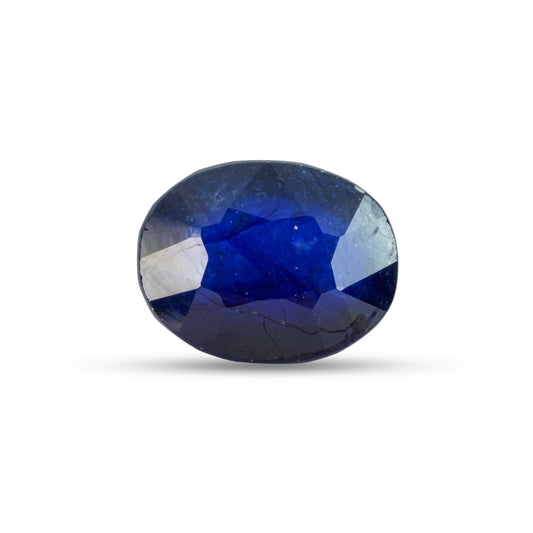8.04 Carats Natural Blue Sapphire (Neelam) Stone - 09/08-49