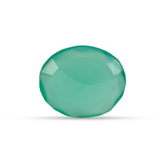 5.06 Carat Green Onyx (Chalcedony Stone) - Natural & Lab-Certified  05/08 - 5