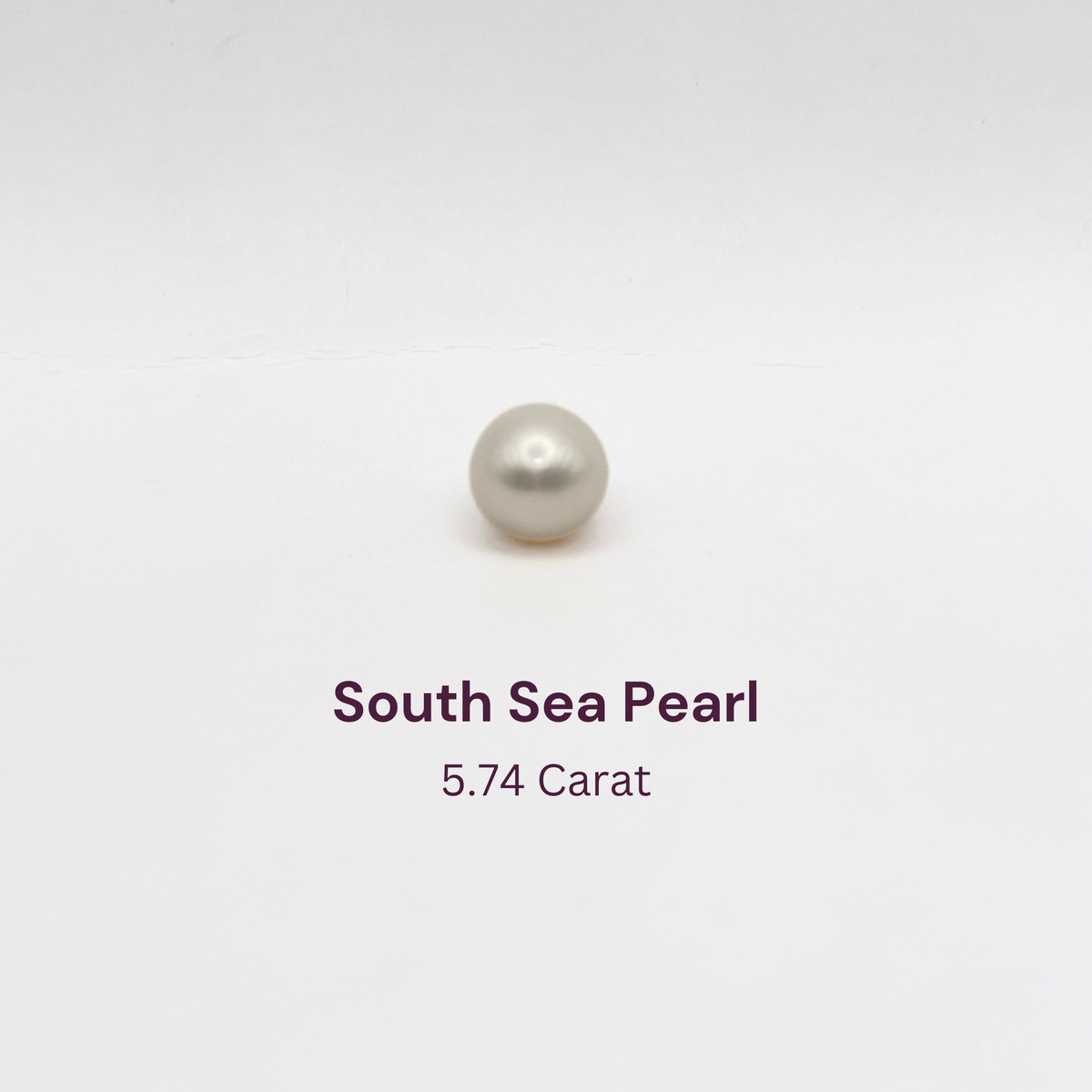 5.74 Carat Natural South Sea Pearl - Sachcha Moti - Lab Certified (SKU- GT30392)