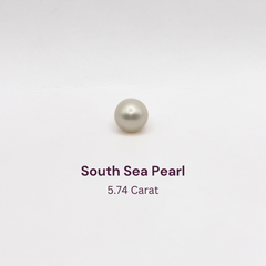 5.74 Carat Natural South Sea Pearl - Sachcha Moti - Lab Certified (SKU- GT30392)