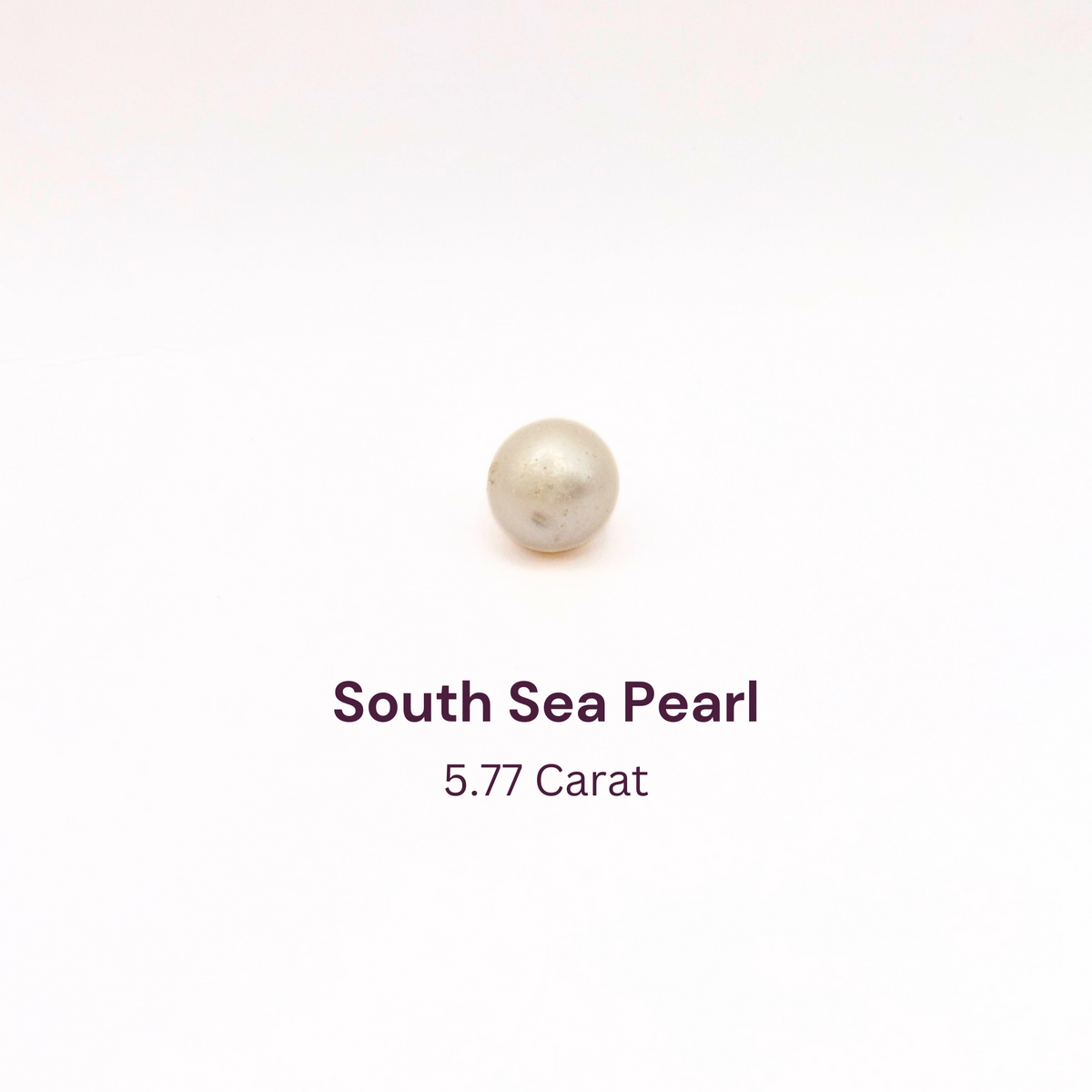 5.77 Carat Natural South Sea Pearl - Sachcha Moti - Lab Certified (SKU- GT9121)