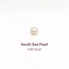 5.82 Carat Natural South Sea Pearl - Sachcha Moti - Lab Certified (SKU- GT8331)