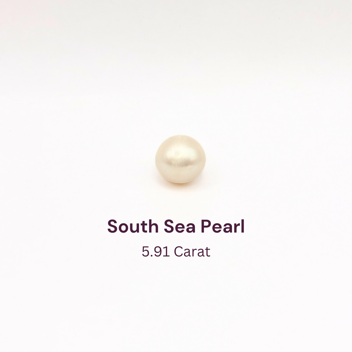 5.91 Carat Natural South Sea Pearl - Sachcha Moti - Lab Certified (SKU- GT9955)