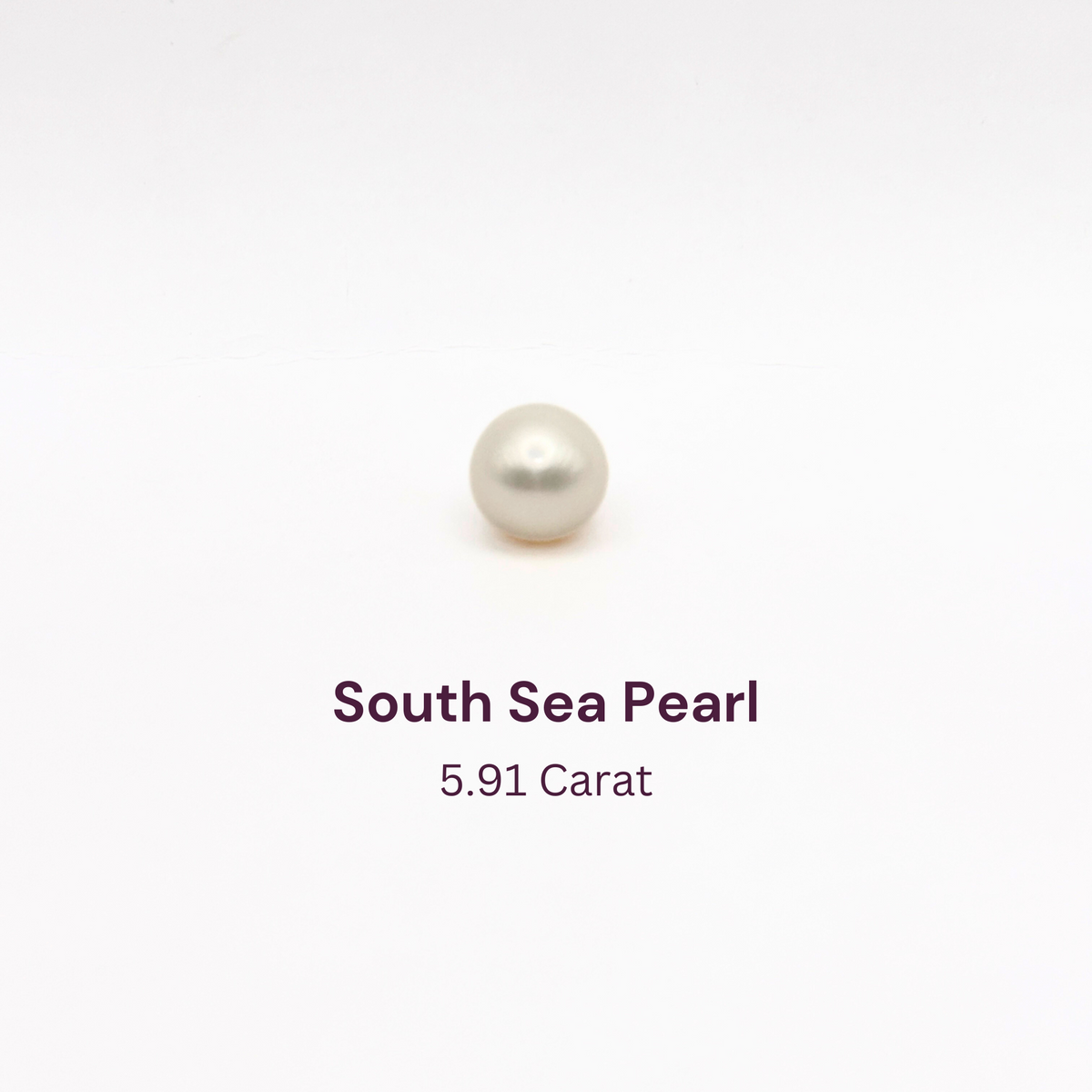 5.91 Carat Natural South Sea Pearl - Sachcha Moti - Lab Certified (SKU- GT8879)