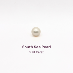 5.91 Carat Natural South Sea Pearl - Sachcha Moti - Lab Certified (SKU- GT8879)