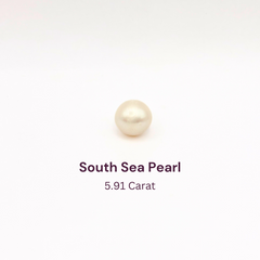 5.91 Carat Natural South Sea Pearl - Sachcha Moti - Lab Certified (SKU- GT9955)