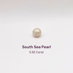 5.92 Carat Natural South Sea Pearl - Sachcha Moti - Lab Certified (SKU- GT2767)