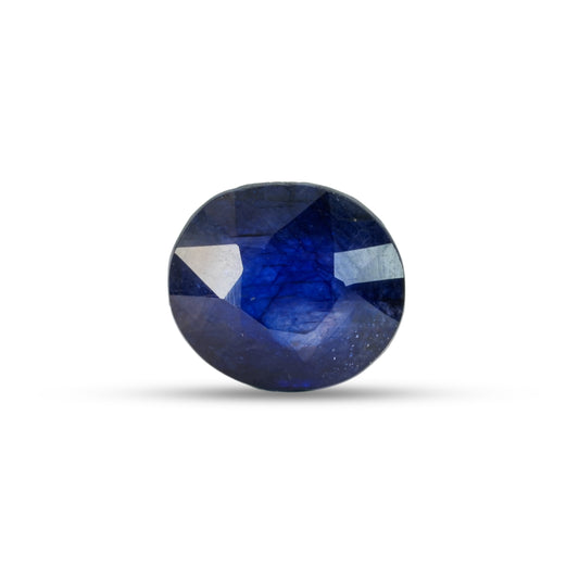 7.25 Carats Natural Blue Sapphire (Neelam) Stone - 09/08-50