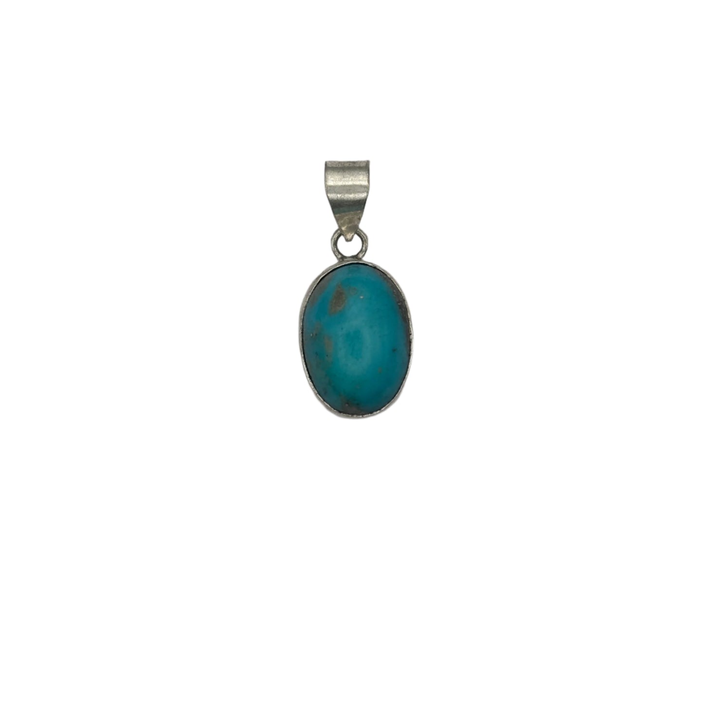 Natural & Lab-certified Irani Firoza/ Turquoise Pendant- IFP11