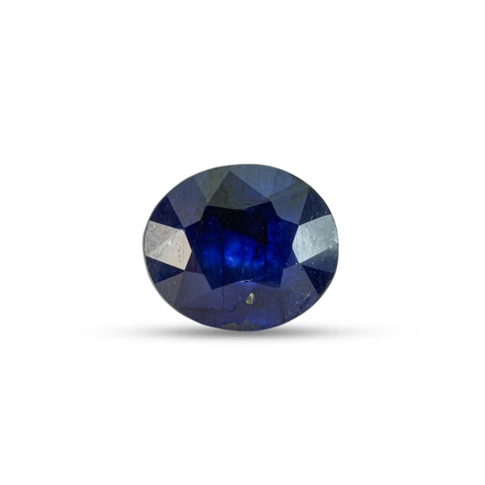 7.12 Carats Natural Blue Sapphire (Neelam) Stone - 09/08-54
