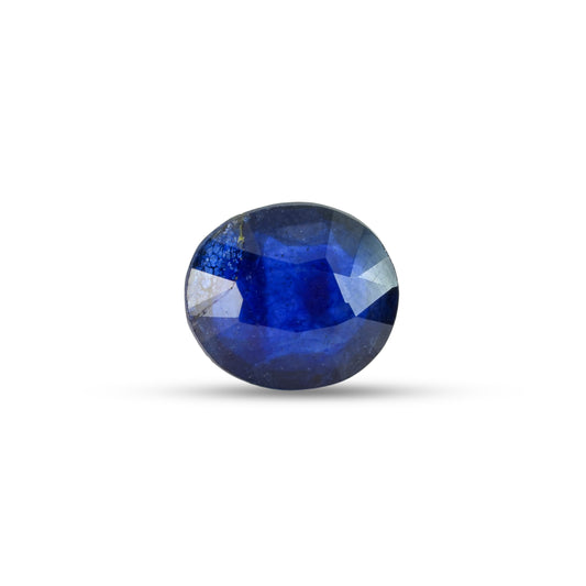 5.40 Carats Natural Blue Sapphire (Neelam) Stone - 09/08-56