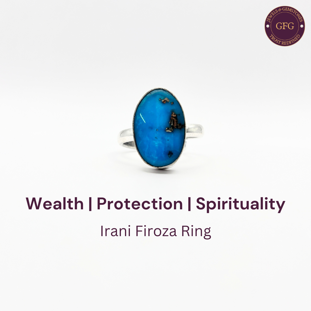 Irani Firoza German Silver Ring- IFR-13