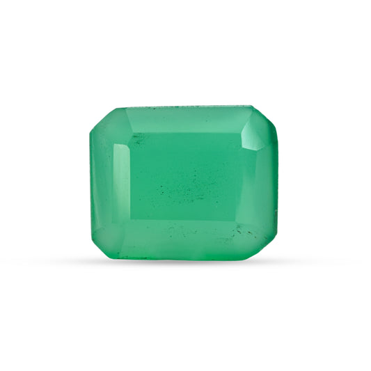 7.94 Carat Green Onyx (Chalcedony Stone) - Natural & Lab-Certified  05/08 - 6