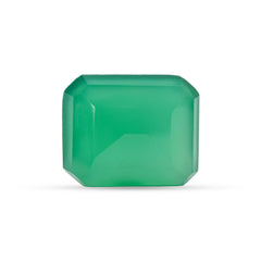 7.94 Carat Green Onyx (Chalcedony Stone) - Natural & Lab-Certified  05/08 - 6