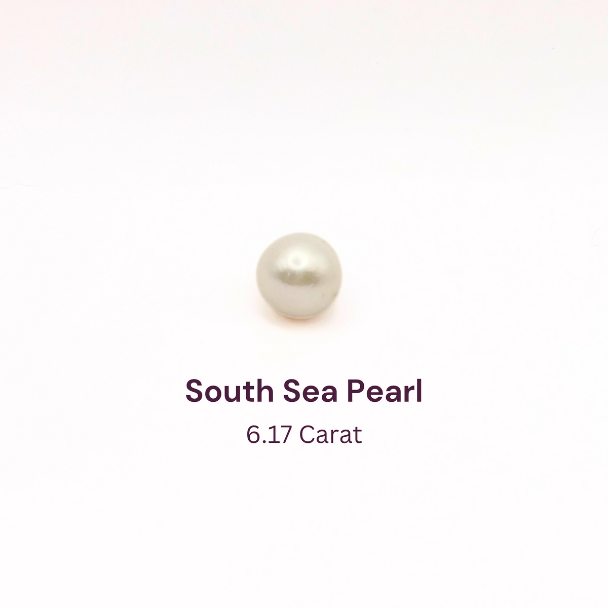 6.17 Carat Natural South Sea Pearl - Sachcha Moti - Lab Certified (SKU- GT5991)