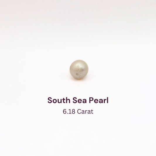 6.18 Carat Natural South Sea Pearl - Sachcha Moti - Lab Certified