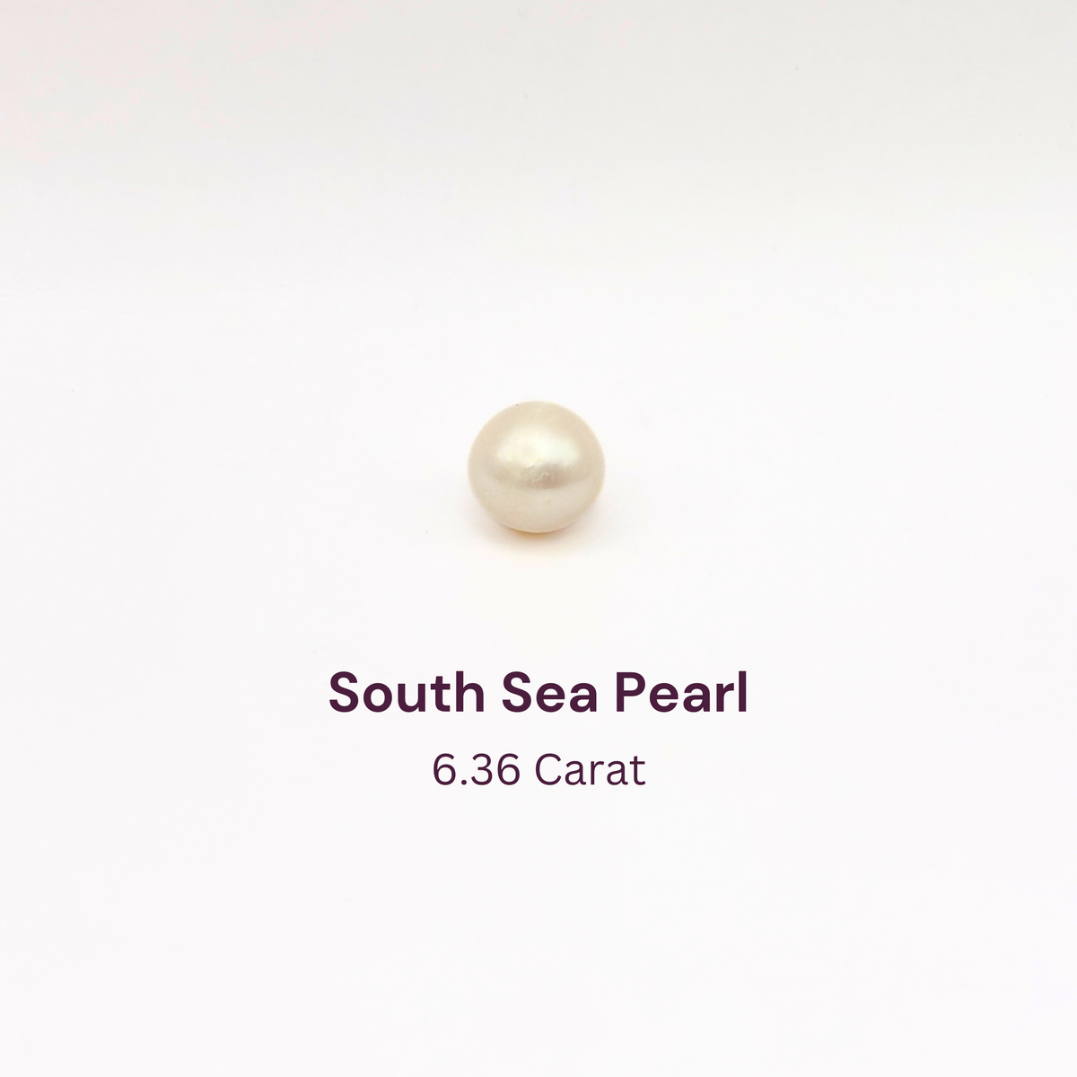 6.36 Carat Natural South Sea Pearl - Sachcha Moti - Lab Certified (SKU- GT5133)