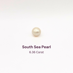 6.36 Carat Natural South Sea Pearl - Sachcha Moti - Lab Certified (SKU- GT5133)