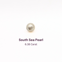 6.38 Carat Natural South Sea Pearl - Sachcha Moti - Lab Certified (SKU- GT1841)