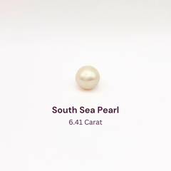 6.41 Carat Natural South Sea Pearl - Sachcha Moti - Lab Certified (SKU- GT4130)