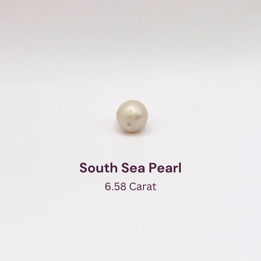 6.58 Carat Natural South Sea Pearl - Sachcha Moti - Lab Certified (SKU-GT70569)