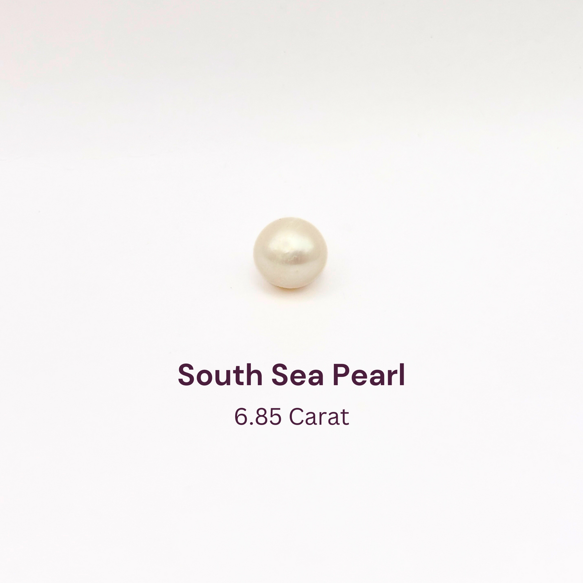 6.85 Carat Natural South Sea Pearl - Sachcha Moti - Lab Certified (SKU- GT7723)