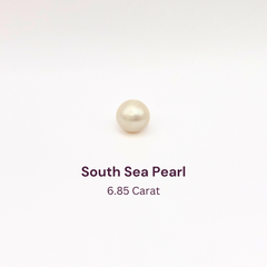 6.85 Carat Natural South Sea Pearl - Sachcha Moti - Lab Certified (SKU- GT7723)
