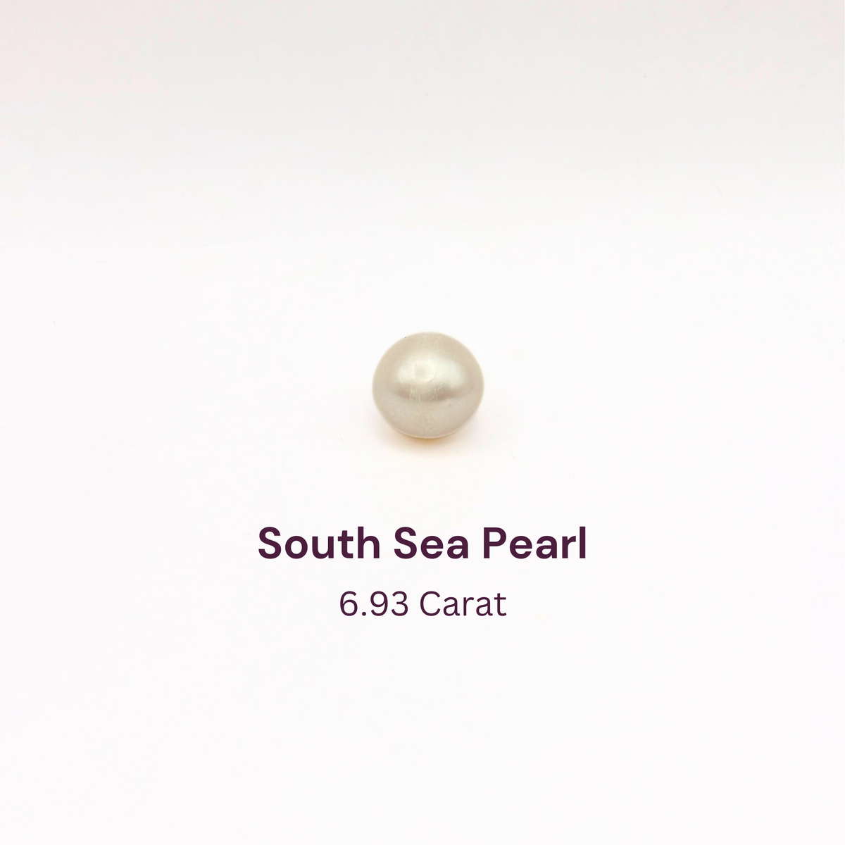 6.93 Carat Natural South Sea Pearl - Sachcha Moti - Lab Certified (SKU- GT8671)