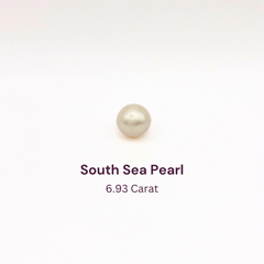 6.93 Carat Natural South Sea Pearl - Sachcha Moti - Lab Certified (SKU- GT8671)