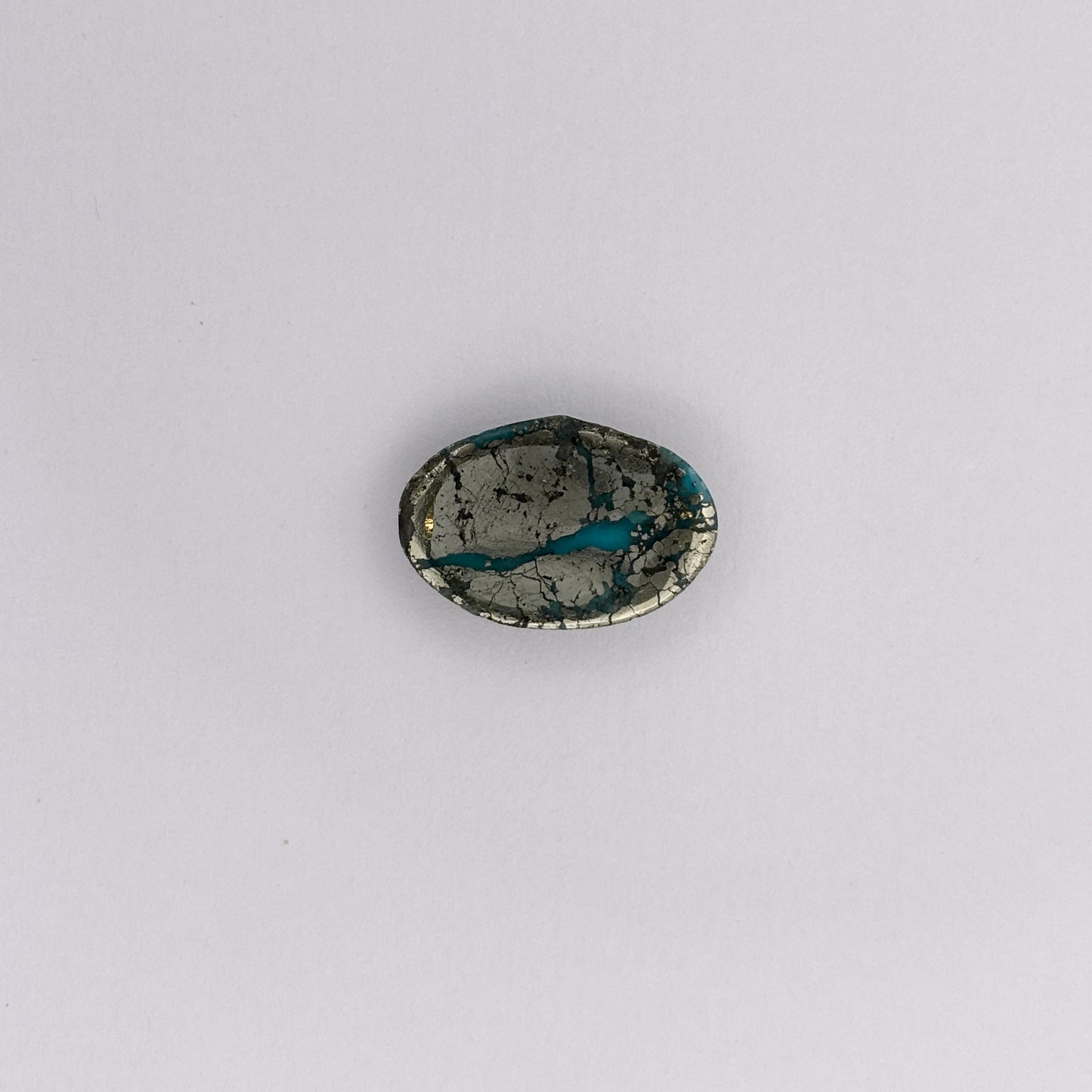 9.14 Ct. Natural & Lab-certified Irani Firoza/Turquoise- GT 5803