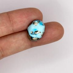9.83 Carat Natural & Lab-certified Irani Firoza/Turquoise- GT 6910