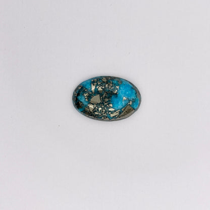 9.37 Ct. Natural & Lab-certified Irani Firoza/Turquoise- GT 8222