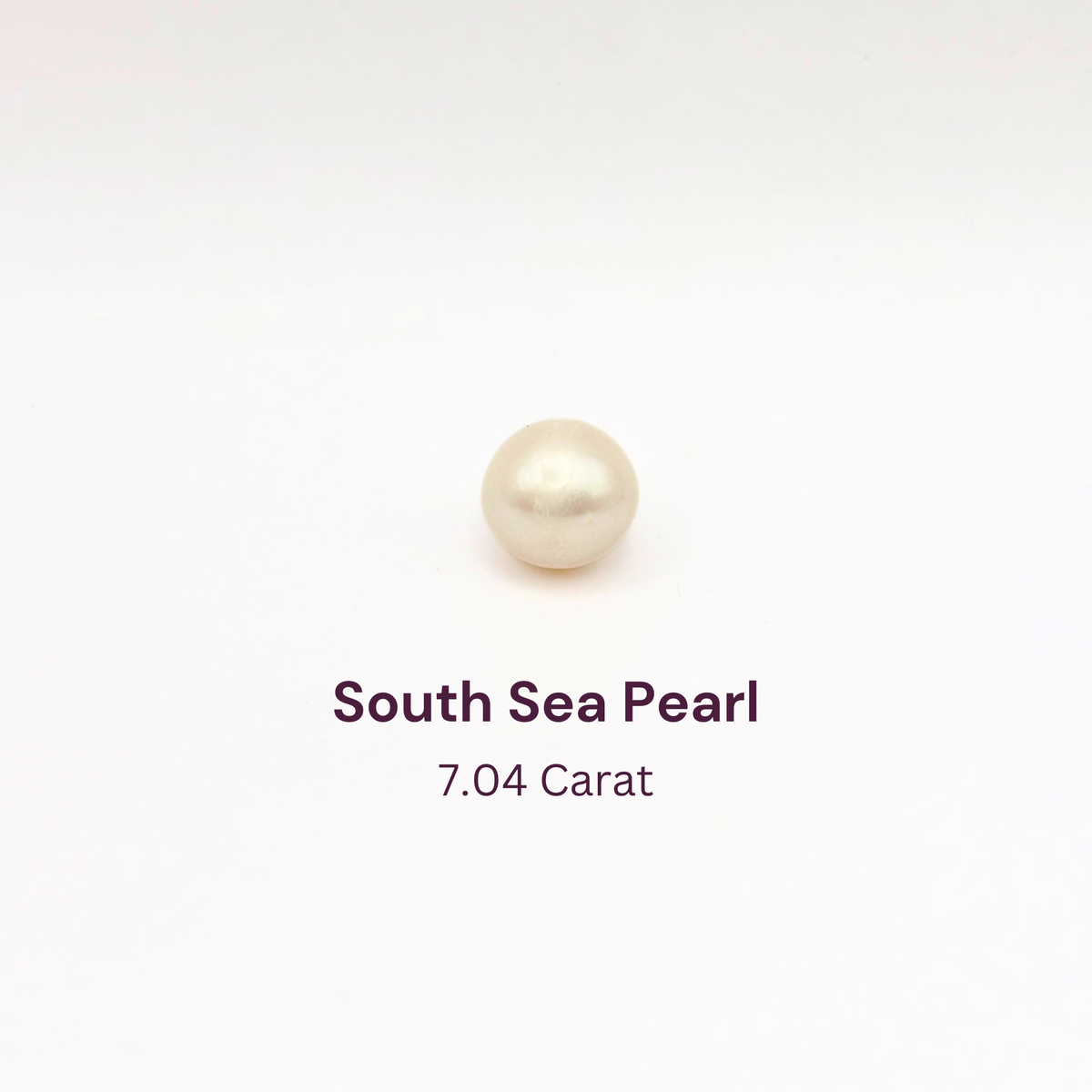 7.04 Carat Natural South Sea Pearl - Sachcha Moti - Lab Certified (SKU- GT4006)