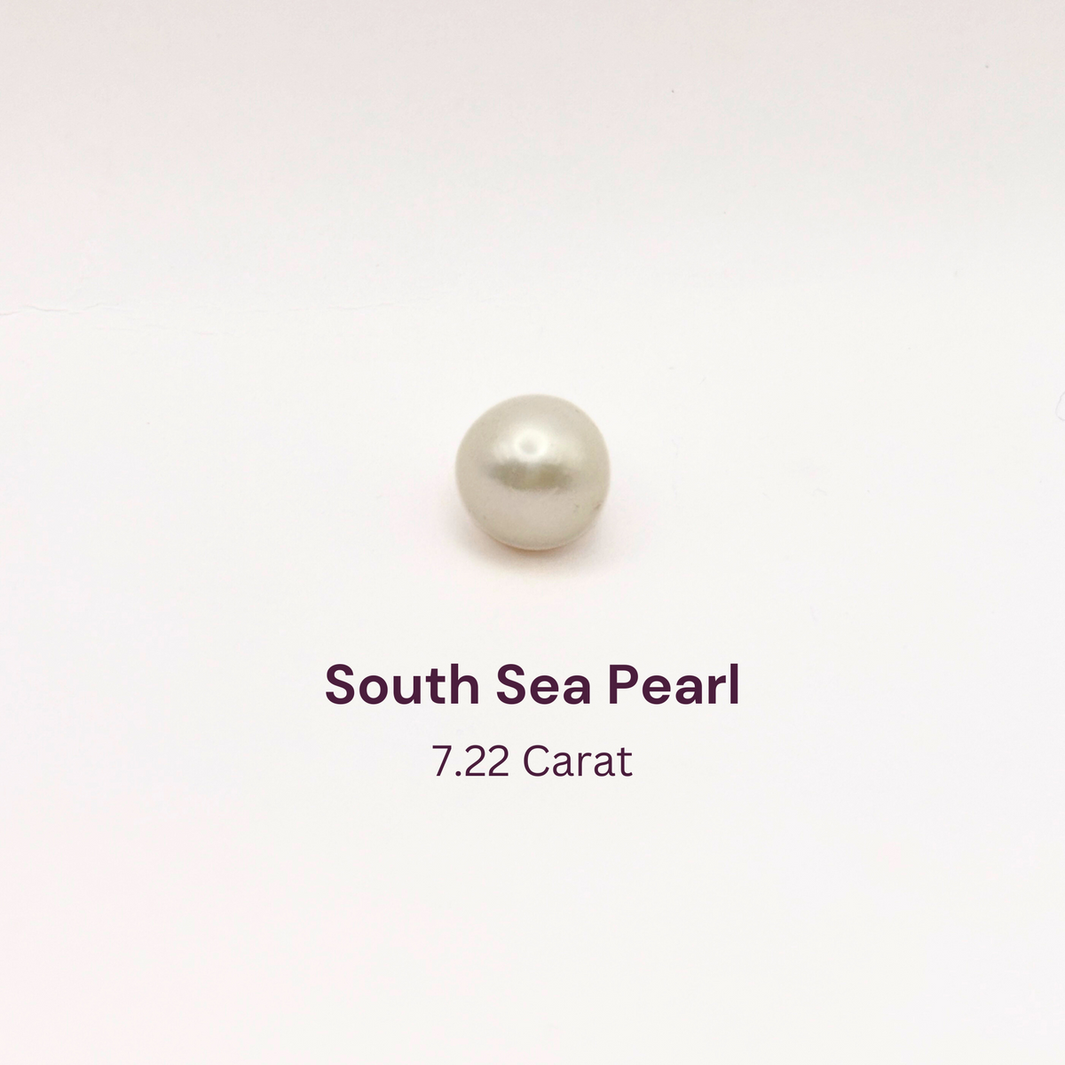 7.22 Carat Natural South Sea Pearl - Sachcha Moti - Lab Certified (SKU- GT7014)