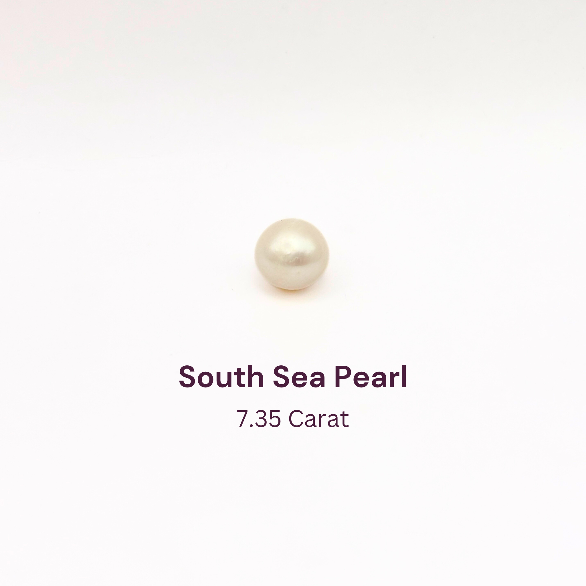 7.35 Carat Natural South Sea Pearl - Sachcha Moti 