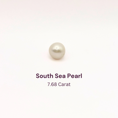 7.68 Carat Natural South Sea Pearl - Sachcha Moti - Lab Certified (SKU- GT5374)