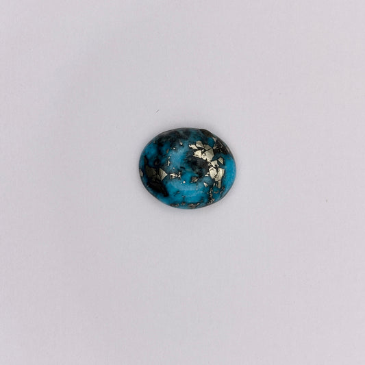 7.74 Ct. Natural & Lab-certified Irani Firoza/Turquoise- GT 7924