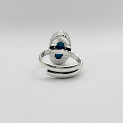 Irani Firoza German Silver Ring- IFR-13