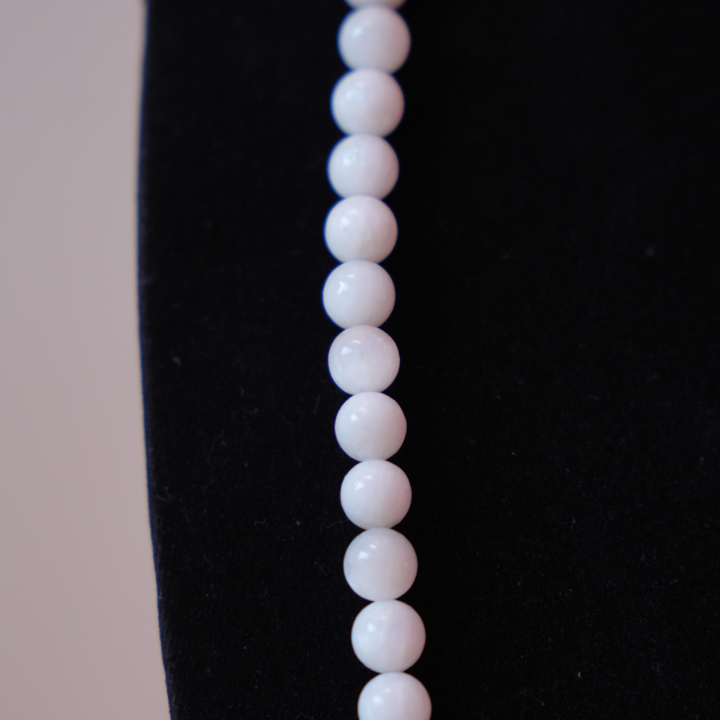 Selenite Mala - 8mm beads - 108 beads - 100% Genuine