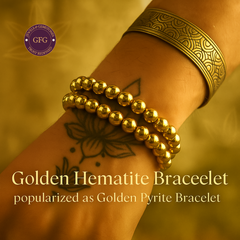 Golden Hematite Bracelet