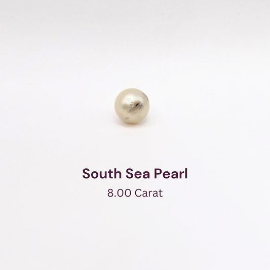 8 Carat Natural South Sea Pearl - Sachcha Moti - Lab Certified (SKU- GT2483)