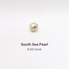8 Carat Natural South Sea Pearl - Sachcha Moti - Lab Certified (SKU- GT2483)