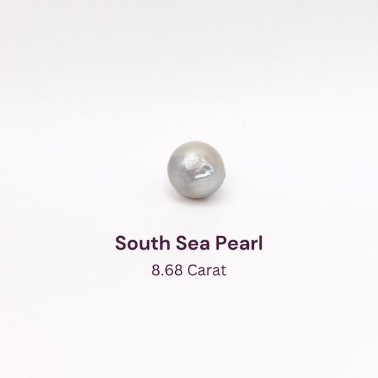 8.68 Carat Natural South Sea Pearl - Sachcha Moti - Lab Certified (SKU- GT60272)