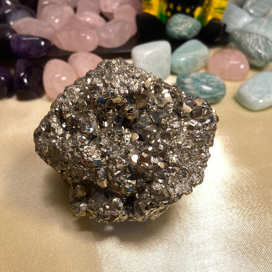 323 Gms Popular Quality Pyrite Cluster Geode