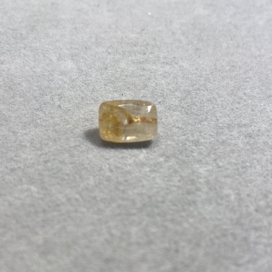 6.68 Carat Natural Ceylon Yellow Sapphire Pukhraj - Lab Certified