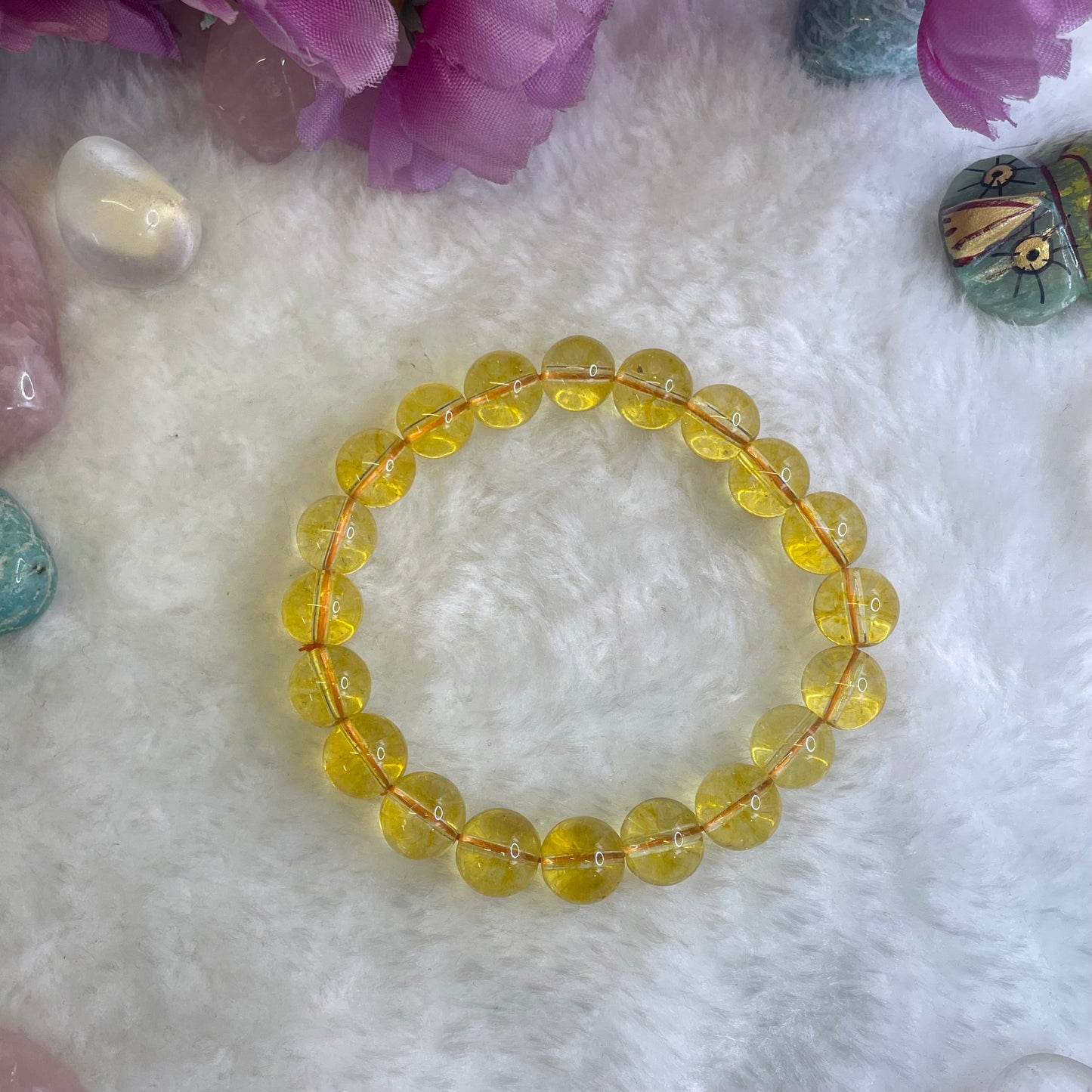 Business, Wealth, Teaching & Marriage Bracelet - Citrine- 10mm