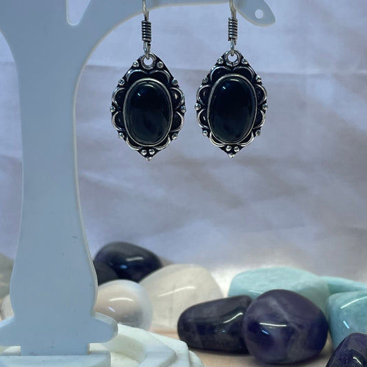 Sulemani Hakik/ Aqeeq Teardrop Earrings